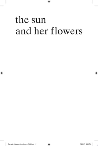 The Sun and Her Flowers