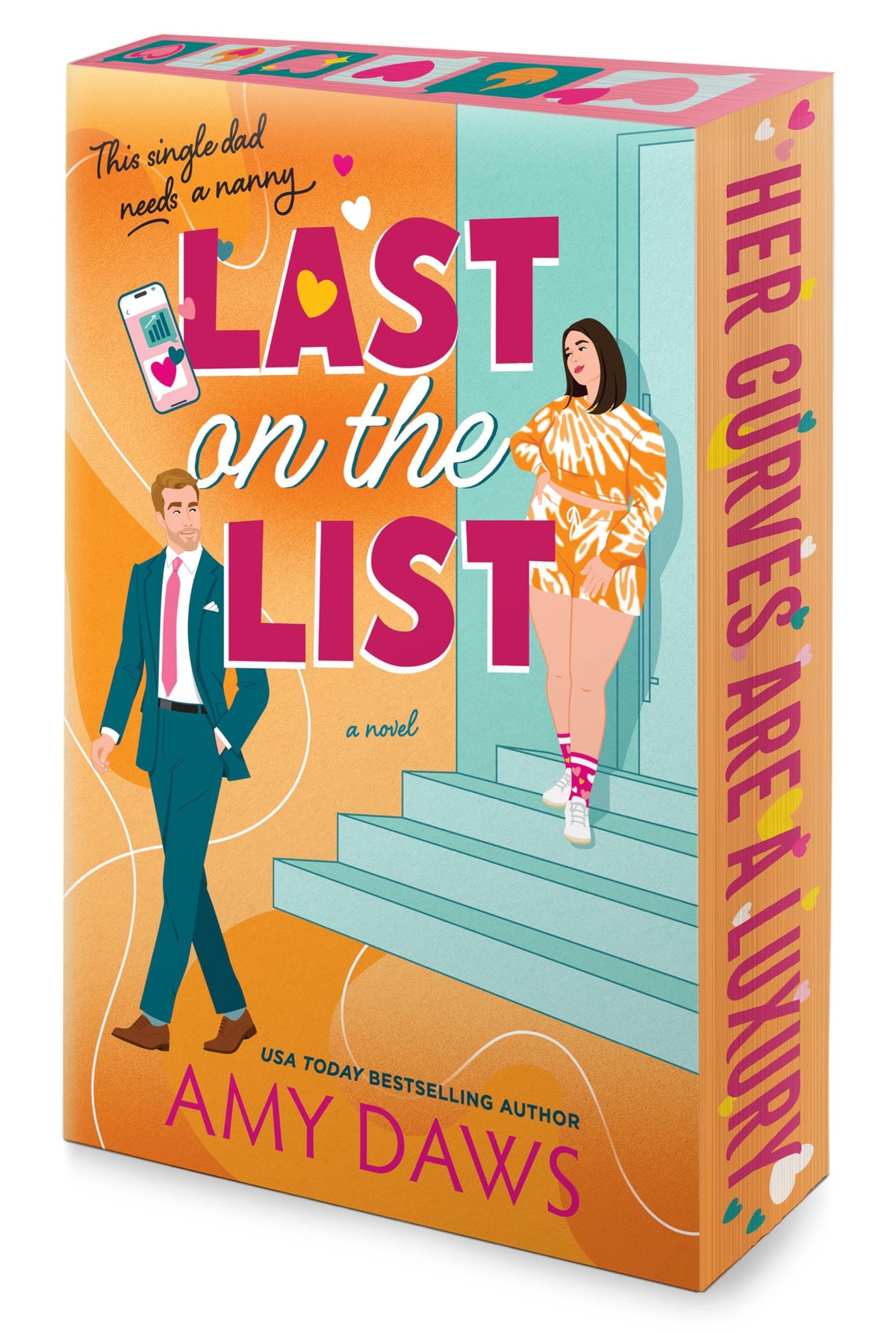 Last on the List: A Spicy Single Dad Billionaire Romance and Workplace RomCom (Wait With Me, 5)