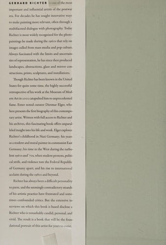 Gerhard Richter A Life in Painting