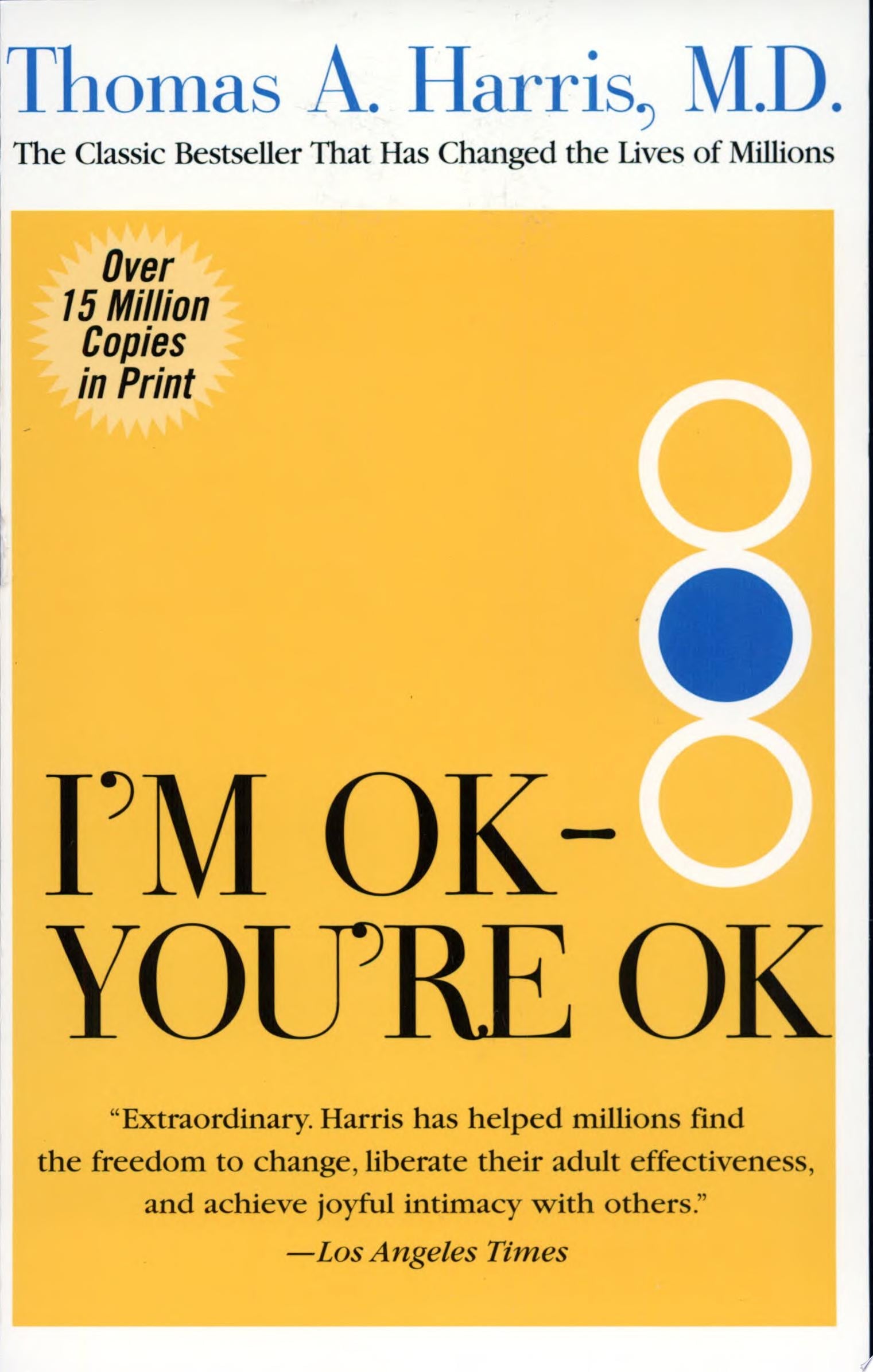 I'm OK--You're OK
