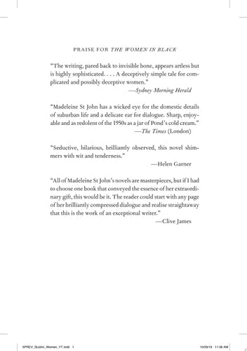 The Women in Black A Novel