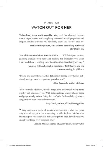 Watch Out for Her A Novel