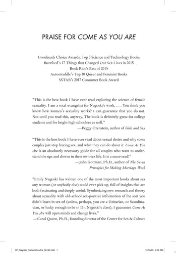 Come As You Are: Revised and Updated The Surprising New Science That Will Transform Your Sex Life
