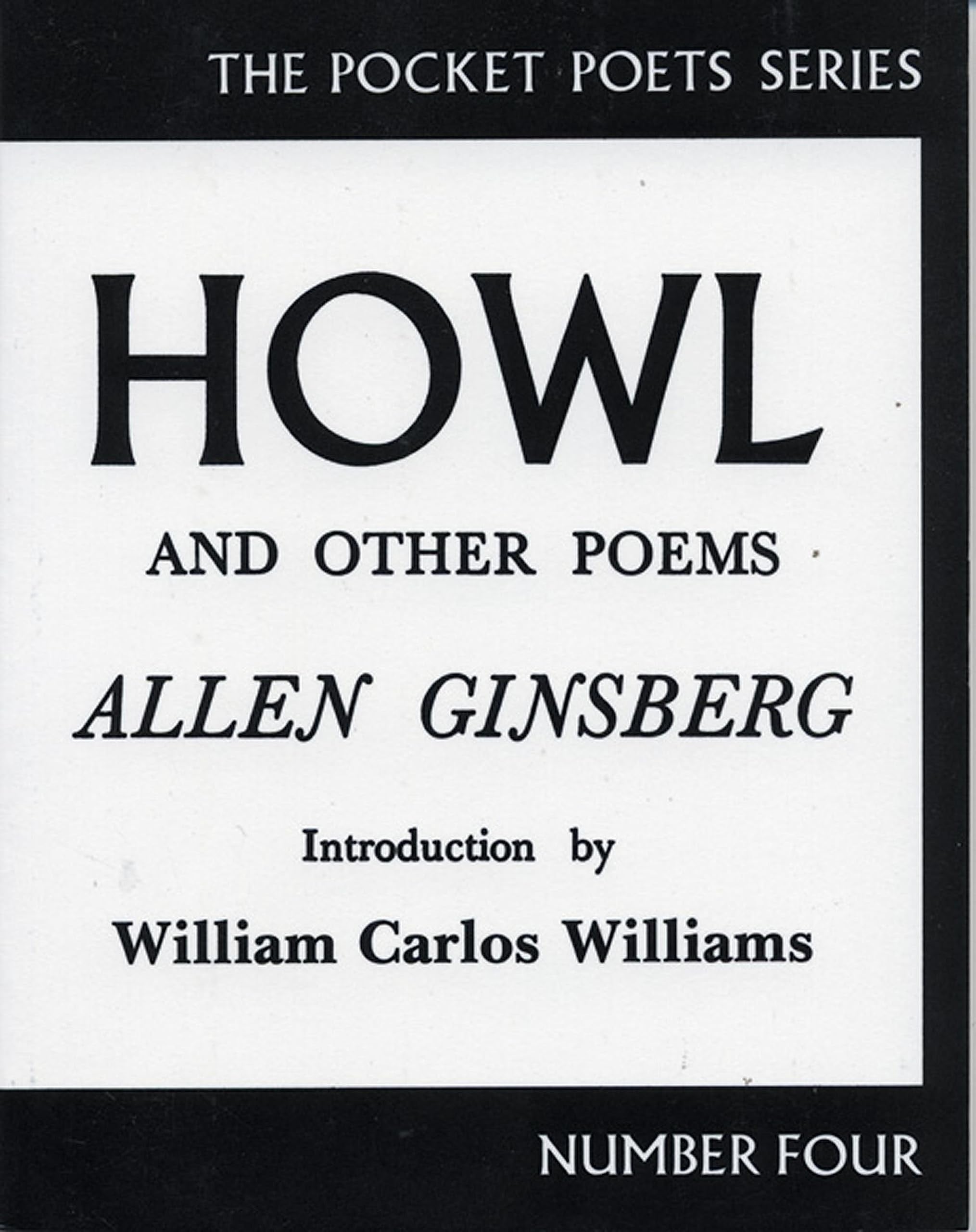 Howl and Other Poems Pocket Poets Number 4