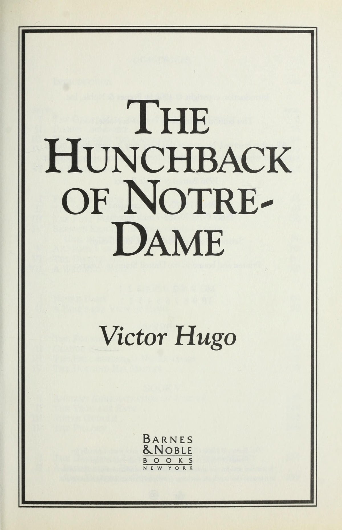 The Hunchback of Notre-Dame