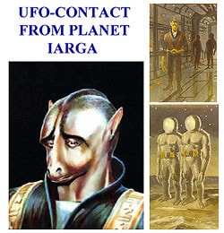 UFO--contact from Planet Iarga A Report of the Investigation