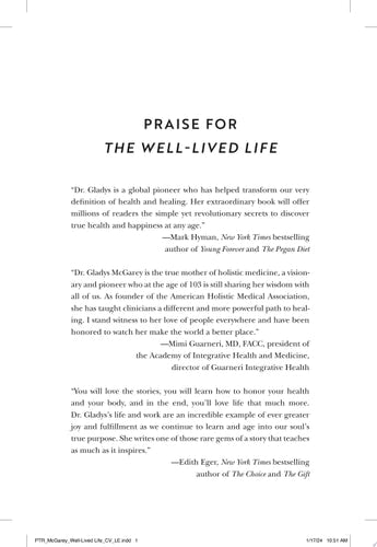 The Well-Lived Life A 103-Year-Old Doctor's Six Secrets to Health and Happiness at Every Age