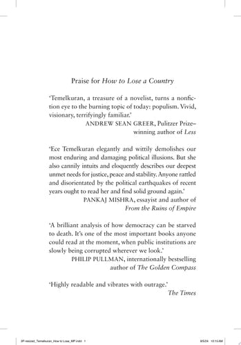 How to Lose a Country The 7 Steps from Democracy to Fascism