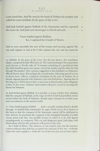 The David Story A Translation with Commentary of 1 and 2 Samuel