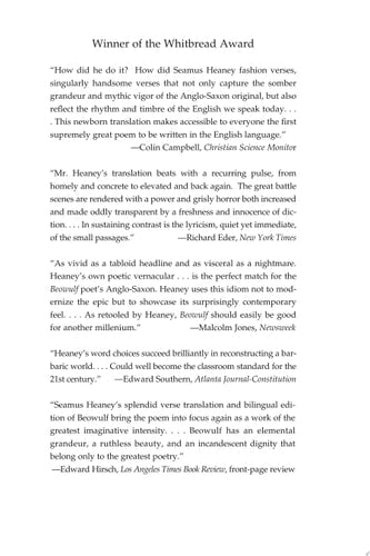 Beowulf A New Verse Translation