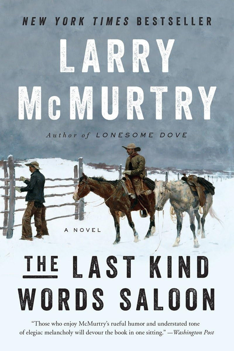 The Last Kind Words Saloon A Novel