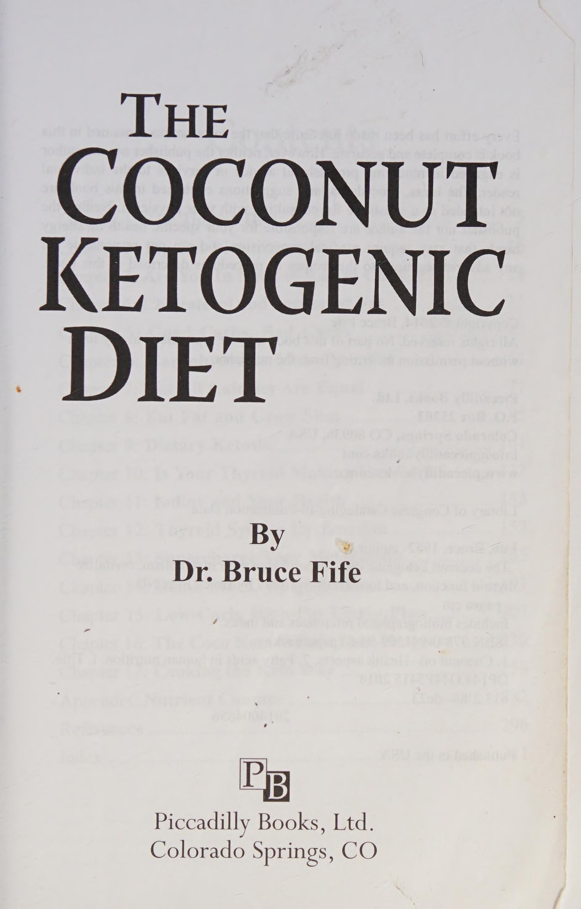 The Coconut Ketogenic Diet Supercharge Your Metabolism, Revitalize Thyroid Function, and Lose Excess Weight
