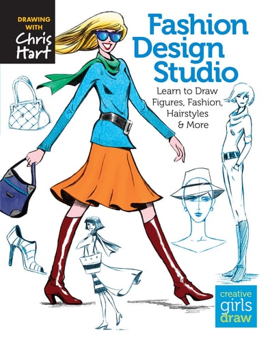 Fashion Design Studio Learn to Draw Figures, Fashion, Hairstyles & More