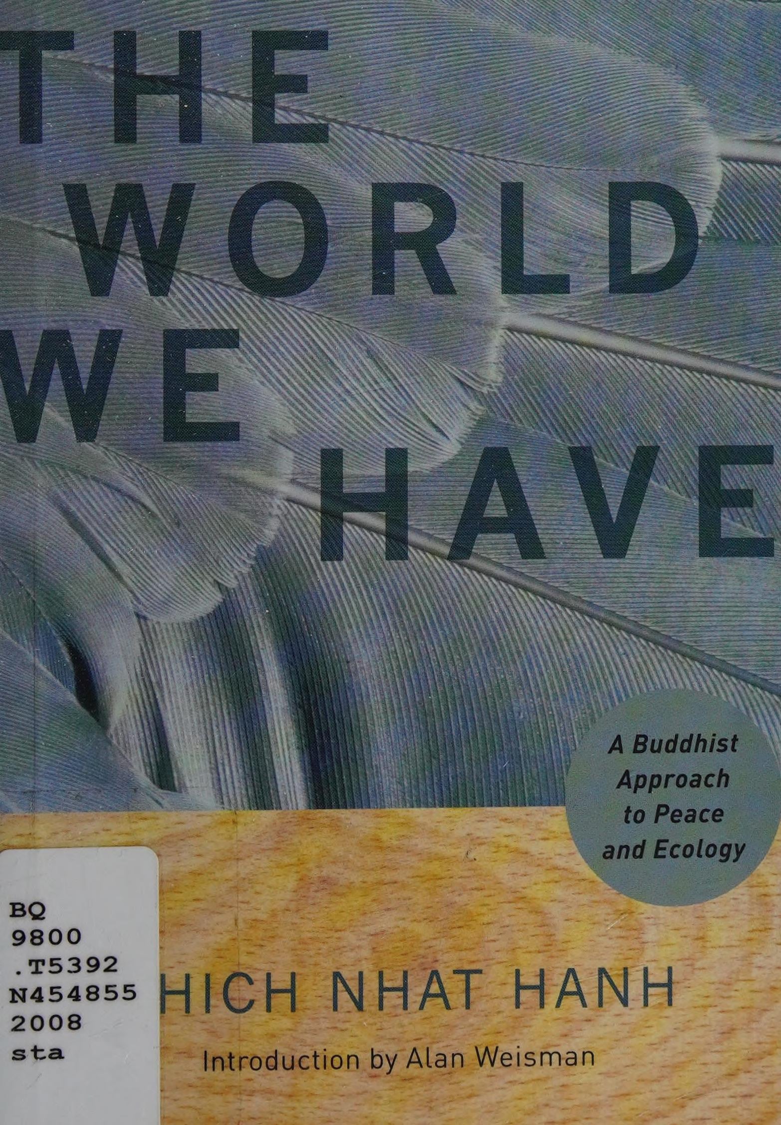 The World We Have A Buddhist Approach to Peace and Ecology